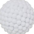 FEERIC LIGHTS & CHRISTMAS - BDN PLF BOULES COTON BL 150MM - vignette