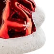 FEERIC LIGHTS & CHRISTMAS - Sujet bonnet clochette verre H.6cm rouge - vignette
