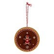 FEERIC LIGHTS & CHRISTMAS - SDN BOIS ROND PAIN EPICE 12CM - vignette