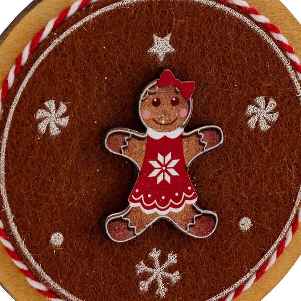 FEERIC LIGHTS & CHRISTMAS - SDN BOIS ROND PAIN EPICE 12CM - large
