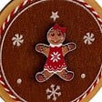 FEERIC LIGHTS & CHRISTMAS - SDN BOIS ROND PAIN EPICE 12CM - vignette