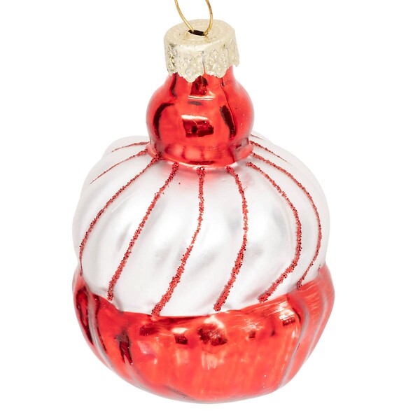 FEERIC LIGHTS & CHRISTMAS - SDN VERRE GATEAU RG/BL 7CM - large