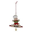 FEERIC LIGHTS & CHRISTMAS - Sujet bois bonhomme pain d'épice Noël H.9cm - vignette