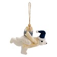 FEERIC LIGHTS & CHRISTMAS - SDN PLF OURS BL CADEAUX 12CM - vignette