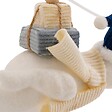 FEERIC LIGHTS & CHRISTMAS - SDN PLF OURS BL CADEAUX 12CM - vignette