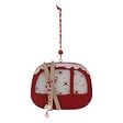 FEERIC LIGHTS & CHRISTMAS - Sujet télécabine bois H.10cm rouge - vignette