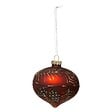 FEERIC LIGHTS & CHRISTMAS - Boule de Noël 80 mm Pomme Pin 2 Assortiment - vignette