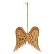 FEERIC LIGHTS & CHRISTMAS - SDN METAL AILES ANGE OR 11CM - vignette
