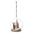 FEERIC LIGHTS & CHRISTMAS - Boule intérieur sujets 7,5cm verre - vignette