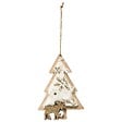 FEERIC LIGHTS & CHRISTMAS - Sujet de Noël Sapin Élan Étoile 2 Assortiment - vignette