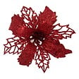 FEERIC LIGHTS & CHRISTMAS - Sujet de Noël Plastique Poinsettia x2 - vignette