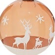 FEERIC LIGHTS & CHRISTMAS - BDN VERRE 80MM RENNE BRONZE - vignette