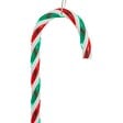 FEERIC LIGHTS & CHRISTMAS - Lot de 4 sujets sucre d'orge H.12cm rouge et vert - vignette