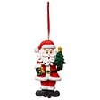 FEERIC LIGHTS & CHRISTMAS - Sujet de Noël Père Noël Bonhomme de Neige 2 Assortiments 13 cm - vignette