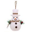 FEERIC LIGHTS & CHRISTMAS - Sujet bonhomme de neige boule 17cm polystyrène - vignette