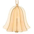 FEERIC LIGHTS & CHRISTMAS - SDN BOIS CLOCHE 3D OR 9CM - vignette