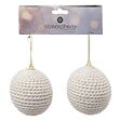 FEERIC LIGHTS & CHRISTMAS - BDN PLF CORDE BL/OR X2 D8CM - vignette