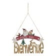 FEERIC LIGHTS & CHRISTMAS - Sujet pancarte joyeux Noël l.29cm bois - vignette