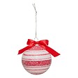 FEERIC LIGHTS & CHRISTMAS - BDN VERRE 80MM BONBON RG/BL - vignette
