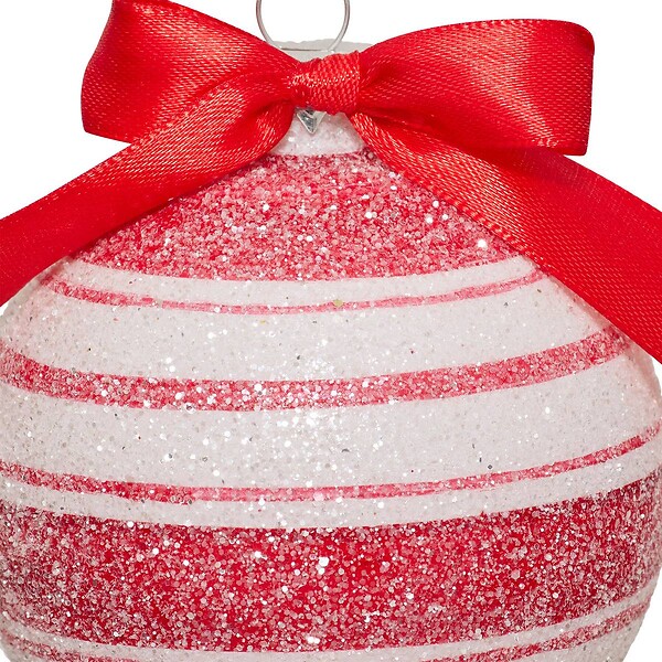 FEERIC LIGHTS & CHRISTMAS - BDN VERRE 80MM BONBON RG/BL - large