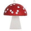 FEERIC LIGHTS & CHRISTMAS - Lot de 2 sujets champignon polystyrène H.9cm rouge et blanc - vignette