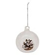 FEERIC LIGHTS & CHRISTMAS - BDN VERRE 80MM PDP NEIGE - vignette