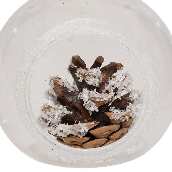 FEERIC LIGHTS & CHRISTMAS - BDN VERRE 80MM PDP NEIGE - large