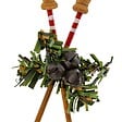 FEERIC LIGHTS & CHRISTMAS - SDN BOIS BATON SKI GRELOT 14CM - vignette