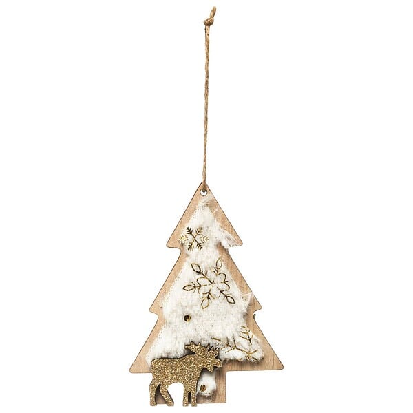 FEERIC LIGHTS & CHRISTMAS - Sujet de Noël Sapin Élan Étoile 2 Assortiment - large