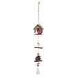 FEERIC LIGHTS & CHRISTMAS - Suspension long bois maison écorce - vignette