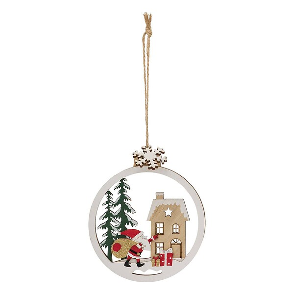 FEERIC LIGHTS & CHRISTMAS - SDN BOIS ROND 2ASS PN/GNOME - large