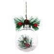FEERIC LIGHTS & CHRISTMAS - Boule de Noël Transparent Décoration 8 cm - vignette