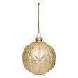 FEERIC LIGHTS & CHRISTMAS - BDN VERRE 80MM ETL RELIEF OR - vignette
