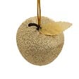 FEERIC LIGHTS & CHRISTMAS - SDN PLF POMMES X6 PAILL OR 6CM - vignette
