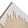 FEERIC LIGHTS & CHRISTMAS - TOIT CHALET DECO MAG BOIS 1M - vignette