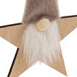 FEERIC LIGHTS & CHRISTMAS - SDN BOIS GNOME SUR ETOILE 19CM - vignette