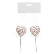 FEERIC LIGHTS & CHRISTMAS - SDN PLF SUCETTE X2 COEUR 11CM - vignette