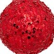 FEERIC LIGHTS & CHRISTMAS - BDN PLF ROUGE SEQUIN 100MM - vignette
