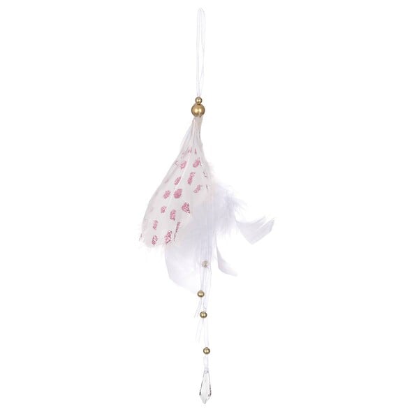 FEERIC LIGHTS & CHRISTMAS - Suspension plume + perle L26 - large