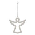 FEERIC LIGHTS & CHRISTMAS - Lot de 3 sujets ange H.9cm blanc - vignette