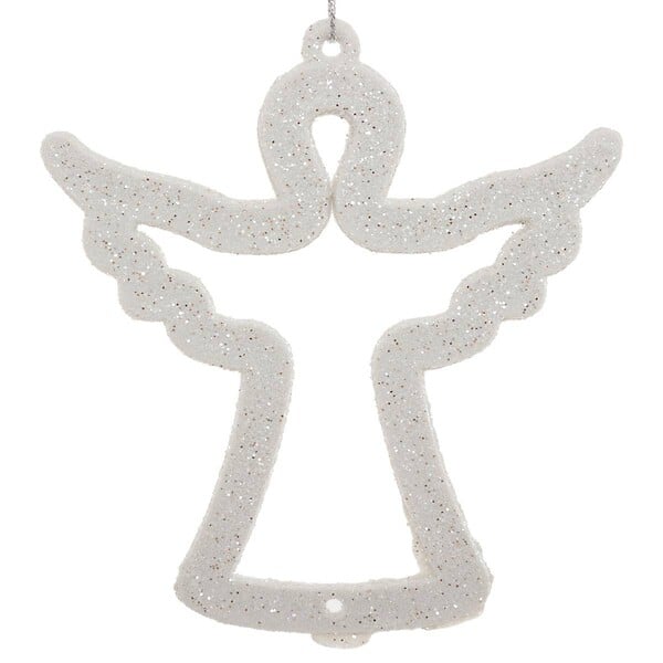 FEERIC LIGHTS & CHRISTMAS - Lot de 3 sujets ange H.9cm blanc - large