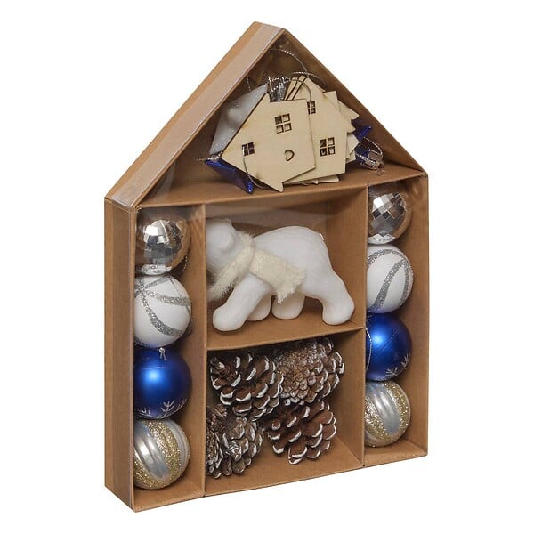 FEERIC LIGHTS & CHRISTMAS - SDN SET 22 PCS FYNN POLAIRE - large