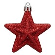 FEERIC LIGHTS & CHRISTMAS - Sujet Étoile Plastique x 6 Rouge Blanc - vignette