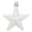 FEERIC LIGHTS & CHRISTMAS - Sujet Étoile Plastique x 6 Rouge Blanc - vignette