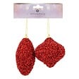 FEERIC LIGHTS & CHRISTMAS - BDN PLF GOUTTES X2 ROUGE 11CM - vignette