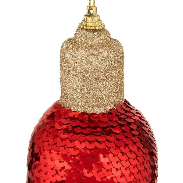 FEERIC LIGHTS & CHRISTMAS - SDN PLF SEQUIN AMPOULE RG 16CM - large