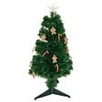 FEERIC LIGHTS & CHRISTMAS - Sapin lumineux fibre optique Mannelé 37 LED H.90cm - vignette