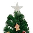 FEERIC LIGHTS & CHRISTMAS - Sapin lumineux fibre optique Mannelé 37 LED H.90cm - vignette