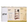 5 FIVE SIMPLY SMART - Etagère 5 niveaux Come bois et effet marbre - vignette