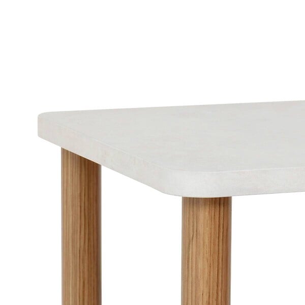 5 FIVE SIMPLY SMART - Etagère 5 niveaux Come bois et effet marbre - large